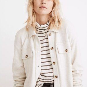 Madewell | Brushed Knit Shirt Jacket